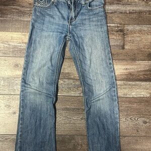 Wrangler Men's Light Blue Straight Jeans